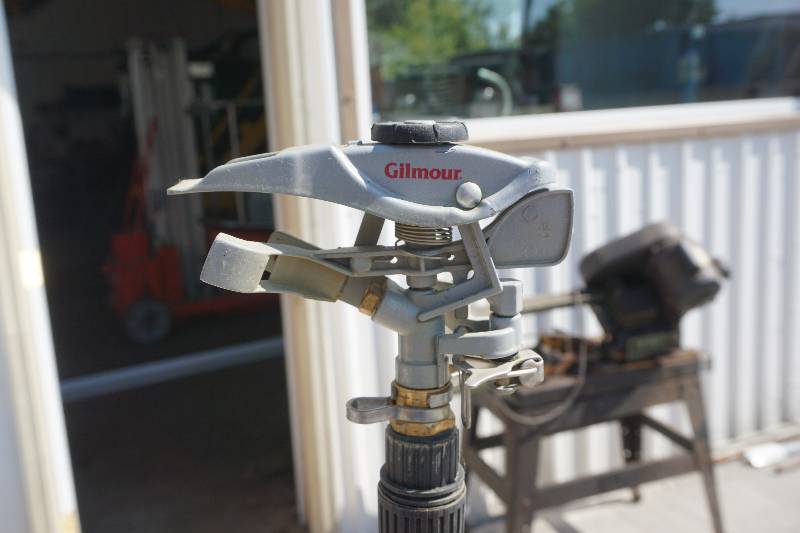 lot 12 image: Gilmore Brand Tri Pod Sprinkler