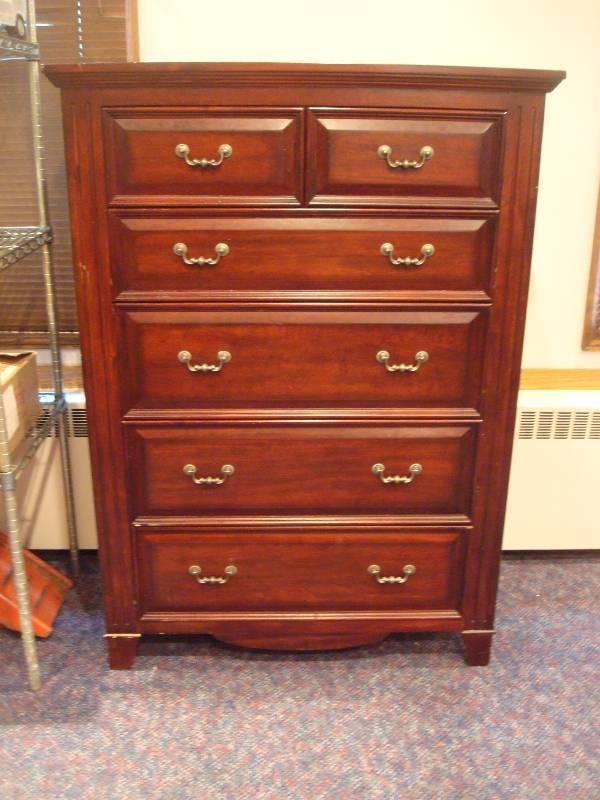 Dresser Shows Wear, Has A Broken Off Leg