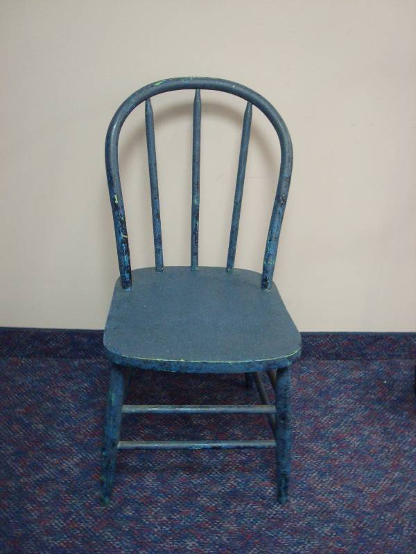 Wood Chair, Needs New Paint Job
