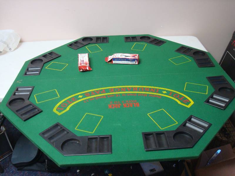 Folding Poker Table