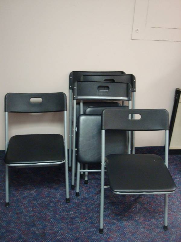 Lot Of Five Folding Cosco Chairs
