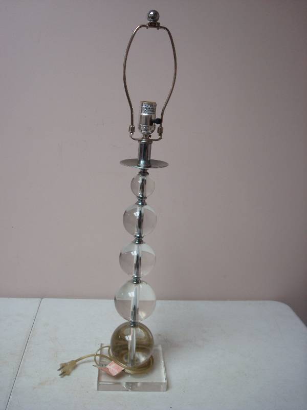Glass Ball Lamp, Untested