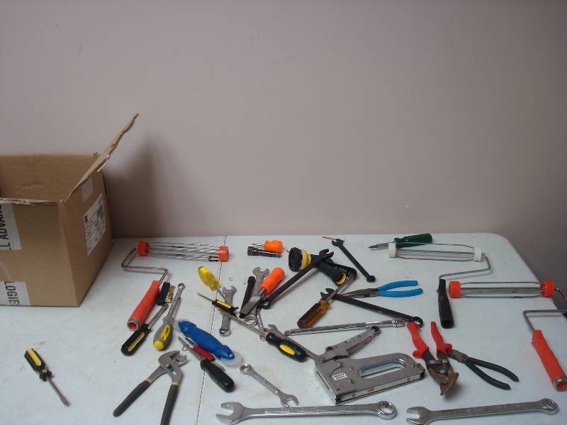 Box With Mixed Tools