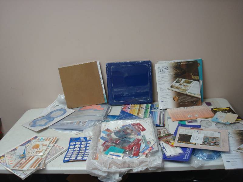 Lot Of Crafting Items, Paper