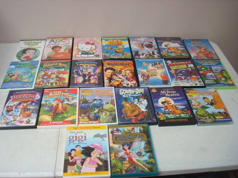 Lot Of Kids DVDs May Show Wear