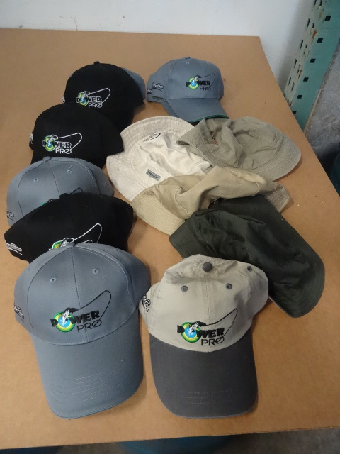 lot 2 image: Misc Hats, Fishing Theme