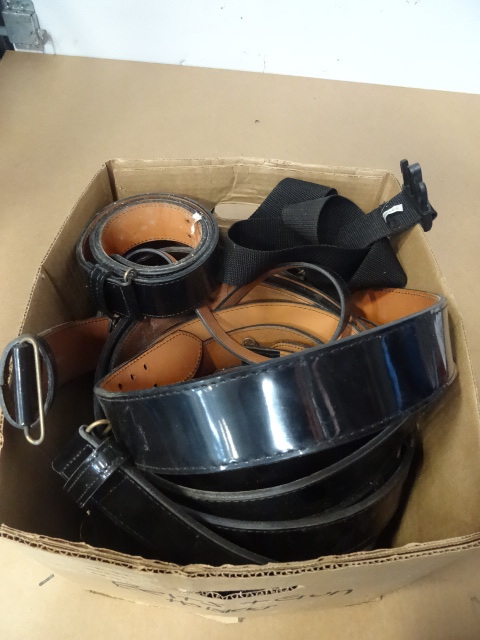 lot 38 image: Misc Policeman Belts