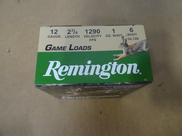 lot 67 image: Remington 12 Gauge #6 Shot Shells