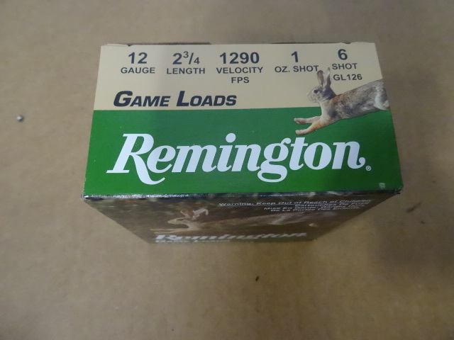 lot 68 image: Remington 12 Gauge #6 Shot Shells