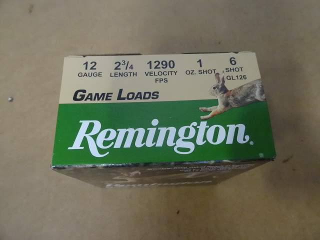 lot 69 image: Remington 12 Gauge #6 Shot Shells