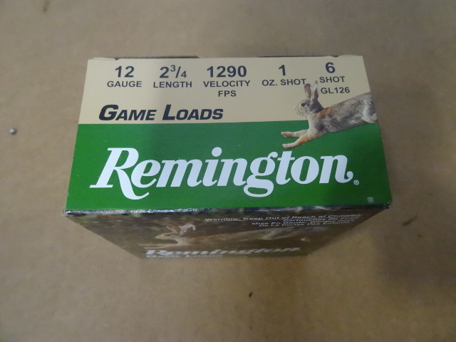 lot 70 image: Remington 12 Gauge #6 Shot Shells