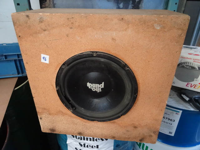 lot 96 image: Stereo Speaker In Box