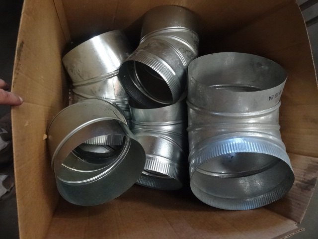 lot 127 image: Galvanized Duct Work