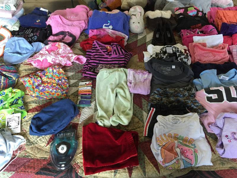 Assorted Youth Girls Clothes and Baby Clothes