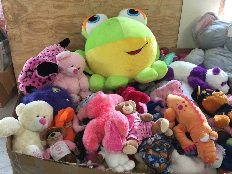 Assorted Stuffed Animals (small, medium, large, and x-large)