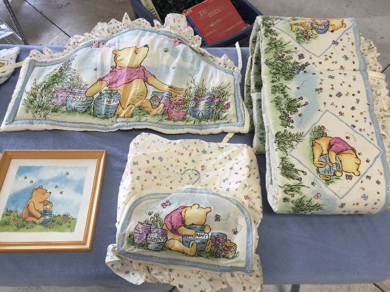 6 Piece Winnie The Pooh Crib Set