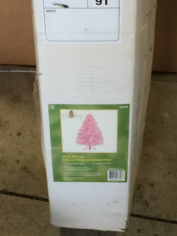 36 Light Up Christmas Tree (fake tree)