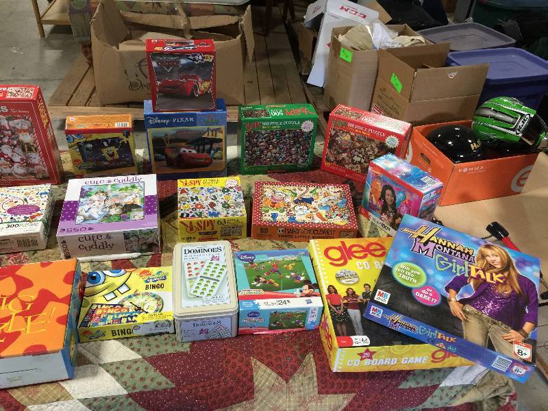 Board games and puzzles