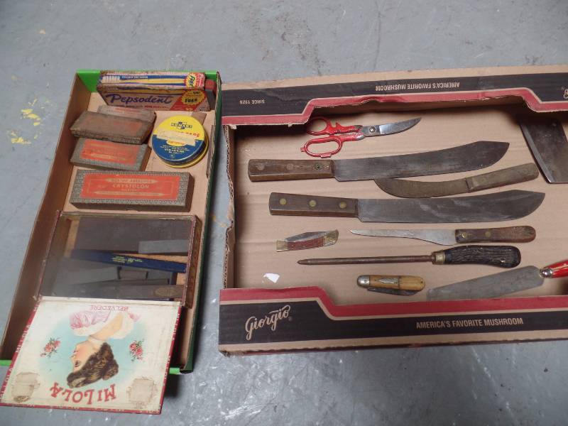 Sharpening Stones and Knives