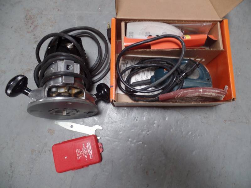 Router and Sander