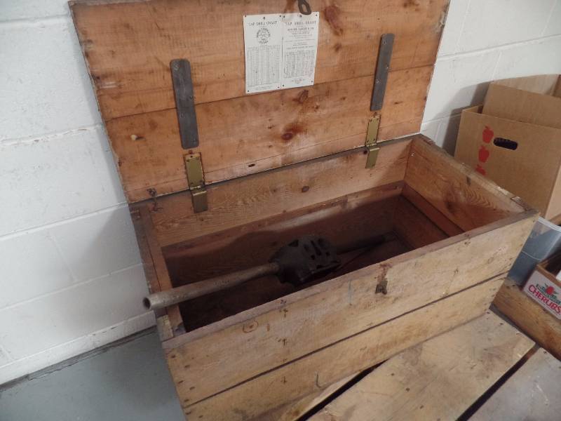 Wooden Box and TapDie