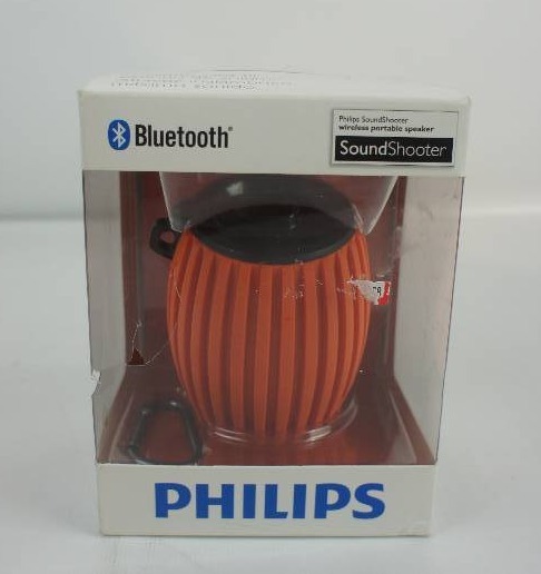 Philips SoundShooter Wireless Bluetooth Portable Speaker - Orange