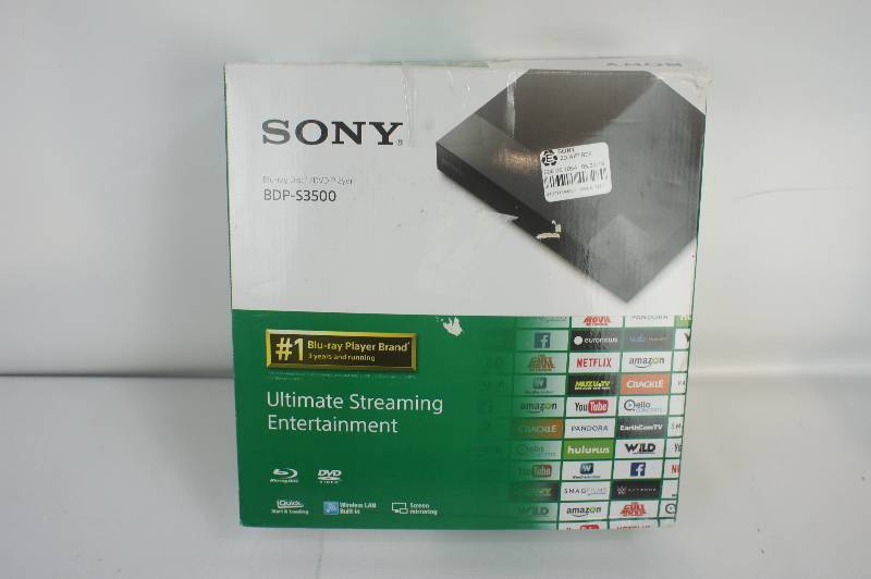 Sony 2D Blu-ray Player with WiFi