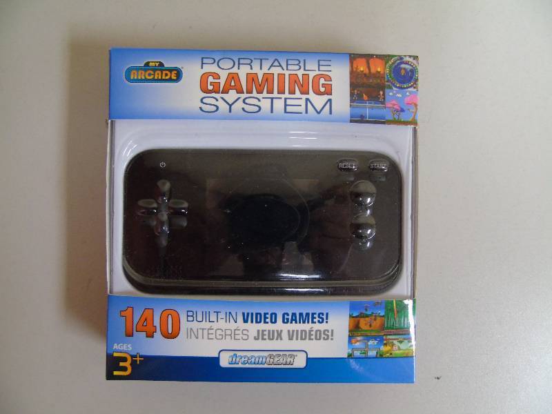My Arcade Portable Gaming System - Black
