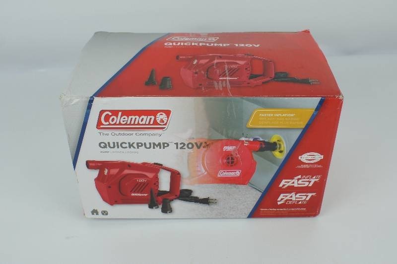 lot 7 image: Coleman High Performance Electric Pump