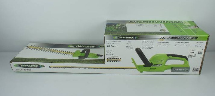 lot 10 image: Earthwise 24-volt Lithium Cordless Hedge Trimmer, 22-Inch