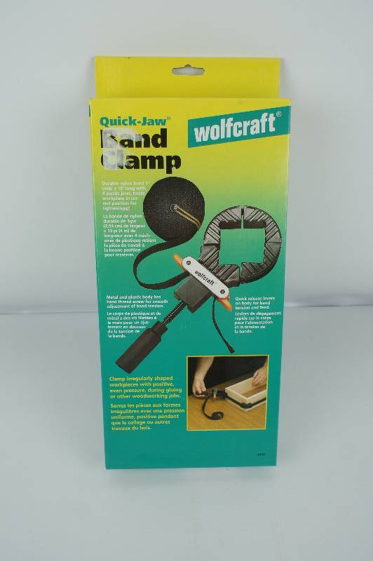 lot 18 image: Wolfcraft 3416 Band Clamp New