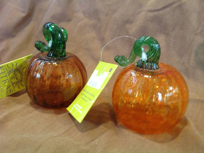 Art Glass Pumpkins