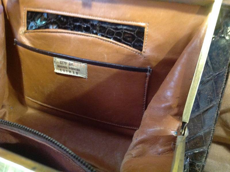 Vintage Reptile Handbags