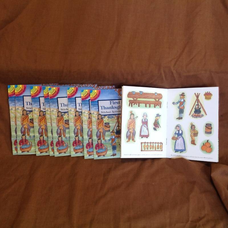 First Thanksgiving Sticker Activity Books