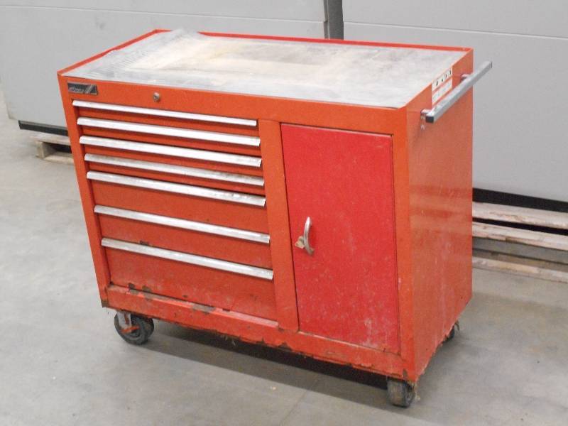 lot 6 image: MTD-Tools 7-Drawer Rolling Mechanic...