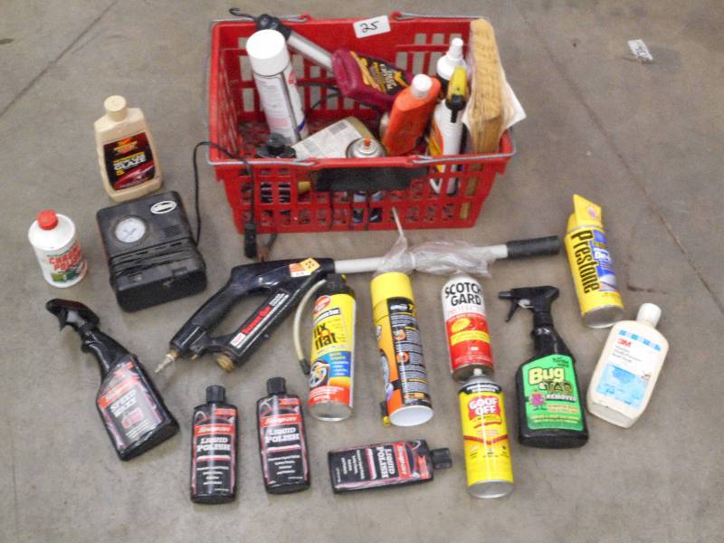 lot 25 image: Bin Full Of AutoBoat Wash & Polish...