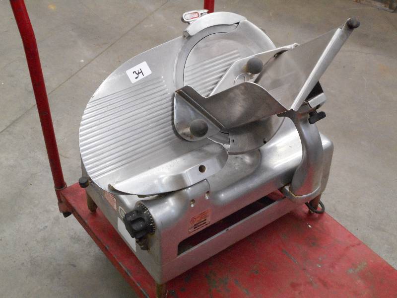 lot 34 image: Berkel Model 818 Stainless Steel NS...