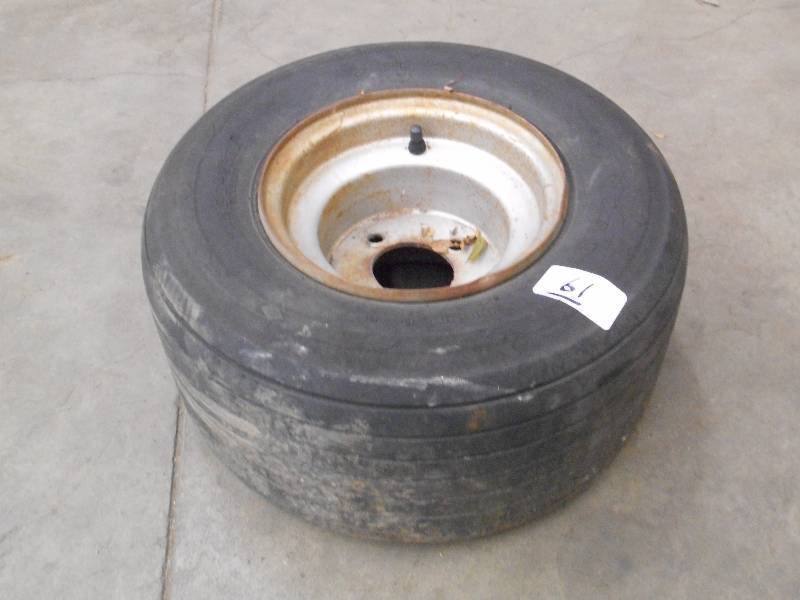 lot 61 image: (1) Goodyear 18x8.50x8 Trailer Tire...