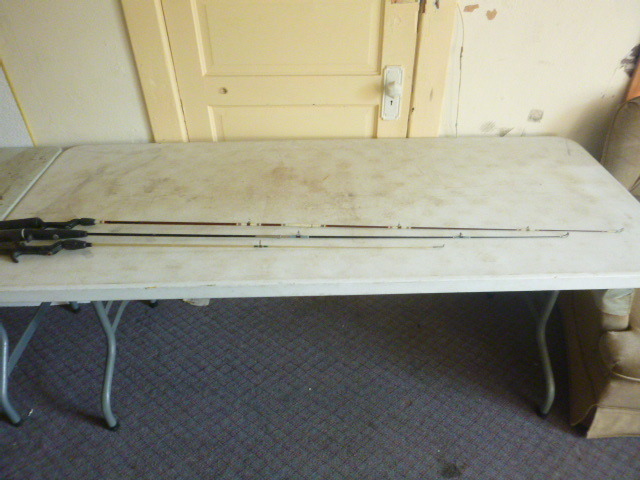 lot 29 image: 3 Fishing Rods
