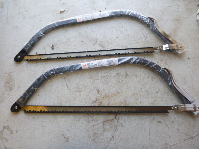 lot 46 image: 2 Bow Saws