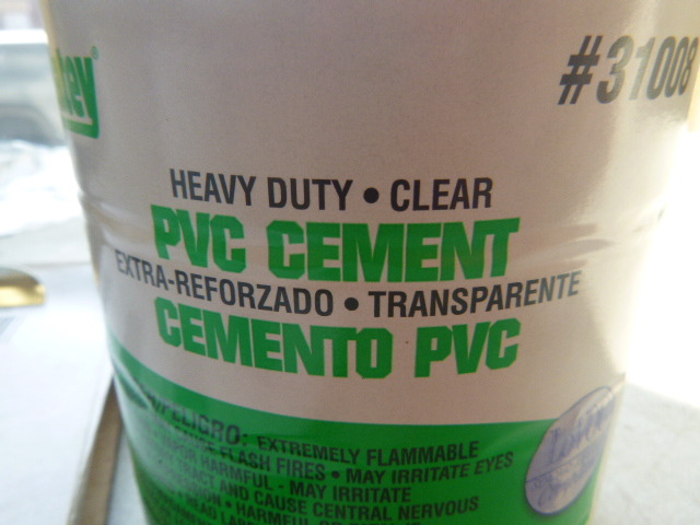lot 120 image: Oatey PVC Cement Clear