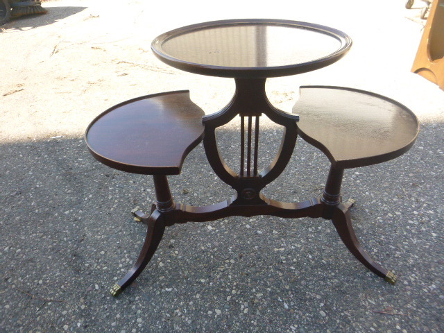 lot 146 image: 2 Tiered - 3 Shelf Stand