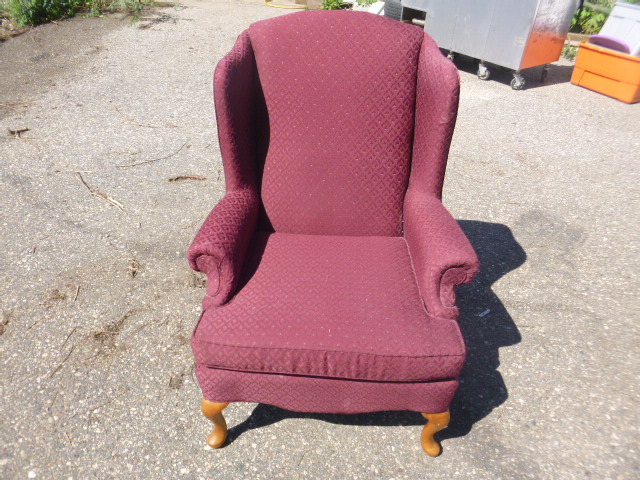 lot 154 image: Wing Back Chair