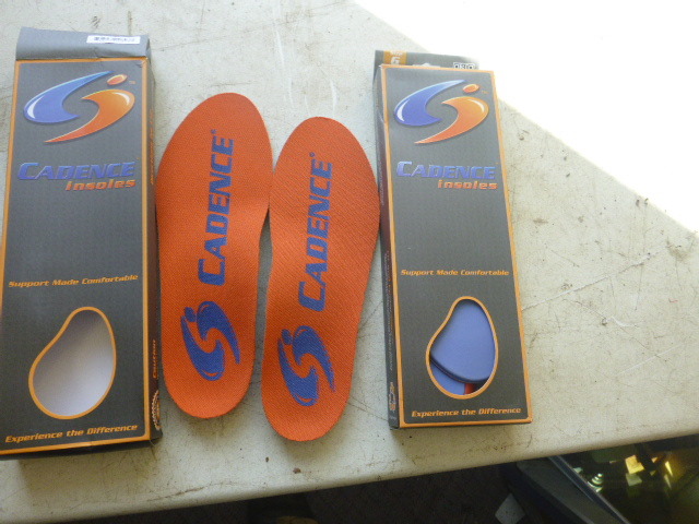 lot 174 image: 2 Pair of Cadence Insoles