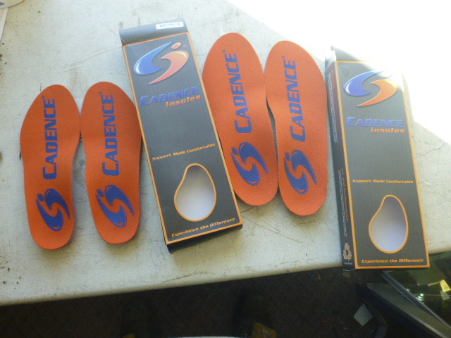 lot 176 image: 2 Pair of Cadence Insoles