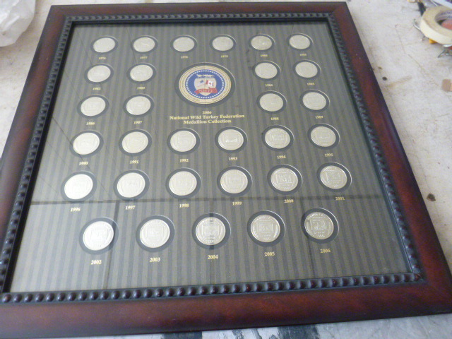 lot 3 image: 2006 National Wild Turkey Federal Medallion Collection