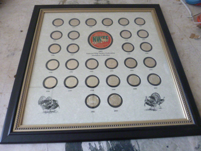 lot 5 image: 2003 National Wild Turkey Federal Medallion Collection