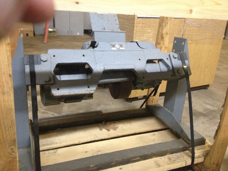 lot 7 image: DURANT Industrial Motorized Scrap Cutting Machine