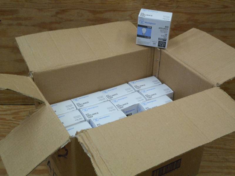 lot 19 image: (34) 2-Packs Of Westinghouse A15 Ap...