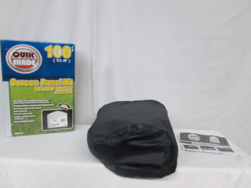 lot 48 image: Quik Shade 4-pc. Wall Panel Set for 10x10 Tent - White